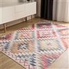 benuta Basic Tappeto Salotto George - Multicolore/Beige 140x200 cm - Lavabile - Fibra sintetica - Rettangolare & Stile: Vintage - Per camere da letto, sale da pranzo, soggiorni - facile da pulire