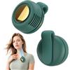 ACTOYS Mini ventilatore a clip, portatile, silenzioso, senza pale, con clip (Bianco)