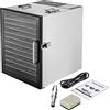 RibasuBB Essiccatore Aimentare 800W in Acciaio Inox, 12 Vassoi 29 x 29 cm