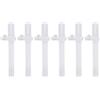 Garneck Cannucce Di Ricambio in Silicone Per Borraccia - Set Da 6 Pezzi Per Ugelli Universali - Compatibili Con Borracce Suavinex e SJ Ideali Per Bevande e Attività