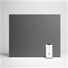 Adax Neo Compact - Convettore da parete intelligente WiFi - 750W | Controllo smartphone | Stufetta elettrica basso consumo bagno | Scaldino Elettrico | Altezza 420 mm | Grigio KWT | IP24C