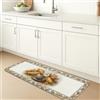 Generic Tappetini da cucina per pavimento, autunnali rustici foglie di mais gialle, comodi, lavabili, decorazione per lavello, lavanderia, bagno, ingresso, 50 x 78 cm