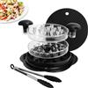 FINIXZ Tritacarne per pollo, utensile per tritare pollo resistente e durevole Twist, macchina per tritare la carne, senza BPA, tappetino antiscivolo e pinze resistenti, lavabile in lavastoviglie