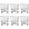 Vidivi Vetri delle Venezie Set 6 bicchieri 370 ml, in vetro trasparente (Diva Tondo, Acqua)