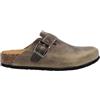 BioNatura, 11VEGAS Crazy Horse, Scarpe Sandali Ciabatte Sabot Pelle (Sabbia, Sistema Taglie Calzature EU, Adulto, Numero, Media, 39)