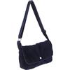 NIYANGLE Borsa a Tracolla in Denim Blu Scuro da Donna, Borsa di Jeans Casual Cinturino Regolabile, Dimensioni Medie per Scuola, Shopping e Uso Quotidiano