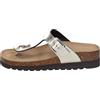 GRÜNLAND il benessere è naturale Grunland CB2430 Hola Ciabatta Donna S. Platino 40