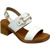 Cinzia Soft LF150001 Sandali Donna con Tacco Bianco 38