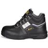 SAFETOE Stivali di sicurezza Uomo 8027RB - Punta in acciaio antiscivolo resistenti all'olio ESD impermeabili pelle traspirante S3 SR FO HRO