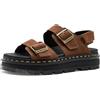 Dr. Martens Sandali Zebzag donna (Marrone, Sistema Taglie Calzature EU, Adulto, Numero, Media, 36)