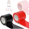 CSCLI Nastro tricolore nero, rosso e rosa, oggetti di scena per giochi di ruolo, una nuova esperienza di gioco creativa