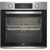 Beko BBIMA12300X - Forno da Incasso Elettrico Ventilato Multifunzione con Grill 72 Litri Inox Classe A+
