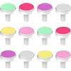 GKYQVE 2 scatole da 12 testine di ricambio per lima per unghie per bambini, accessori per la maggior parte degli strumenti elettrici per la cura delle unghie, teste per smerigliatrice per neonati