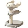 Quniwokid Supporto per doccia per bambini, antiscivolo, 2 in 1, sedile rimovibile | Supporto da bagno seduto e in piedi per bambini di età compresa tra 8 e 36 mesi, vasca da bagno, appartamento, hotel