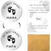 Augesak Moneta Decisionale Regalo per Neo Genitori, Moneta di Decisione Regalo per Futura Mamma Papà, Regalo Nascita Neonato Maschio Femmina, Regalo Battesimo Gravidanza Donna Incinta Baby Shower Neonati
