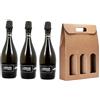 Generico SUPER OFFERTA BOX IN CARTONE 3 BOTTIGLIE ! ! ! Conegliano Valdobbiadene Prosecco Superiore D.O.C.G. Extra Dry -Le Casere- Storica Eccellenza Italiana ! Ottima Idea Regalo !