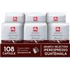 illy, Caffè in Capsule Iperespresso Arabica Selection Guatemala, 100% Arabica con Note di Cioccolato, Gusto Amaro e Intenso, 6 Confezioni da 18 (108 Capsule Totali)