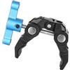 Tsophreniq Clip in metallo resistente per action camera smartphone con ampia apertura e manopola a sgancio rapido morsetto per fotocamera