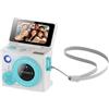 Tsophreniq Videoregistratore leggero portatile della macchina fotografica 1080P per le avventure di viaggio Piccola macchina fotografica portatile