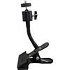 Shntig Morsetto robusto regolabile con filettatura da 1/4 per monitor, fotocamere, smartphone, lunghezza braccio flessibile, supporto clip per fotocamera