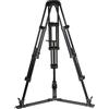Manfrotto 545GB Treppiedi, 2 Stadi, Culla 100 mm, Base Stella