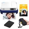 KODAK Smile Classic Fotocamera digitale istantanea con Bluetooth (Blu) Kit da viaggio