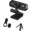 DSISJI 1 set di webcam per computer desktop con supporto in metallo per la privacy per fotocamera per streaming ad alta definizione 1080P / 2K / 4K