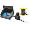 AMRTTWY Macchina fotografica subacquea, Fotocamera Da Pesca Con Display IPS, Ghiaccio, Visione Notturna, Video Portatile