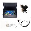AMRTTWY Macchina fotografica subacquea, 4.3/5.0 Pollici Fish Finder Monitor Supporto Telecamera Per La Pesca Schermo Visivo Subacqueo Dispositivo Per Visione Notturna Oscura D-Proof(5 Inch Monitor)