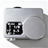 Generic Esposimetro Digitale per Fotocamera, Misurazione Riflessa a 30° con USB-C | Precisione di 0,1 EV, Gamma 0-20 EV, 2 Modalità Prioritarie per Fotografia Analogica e Digitale(silver)