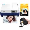KODAK Smile Classic Fotocamera digitale istantanea con Bluetooth (Blu) Kit di partenza