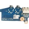 Tvvbbi For ZX50V ZX50J FX51V GL552J GL552JX GL552V GL552VD GL552VW FX-PRO FX-PLUS Laptop USB Audio Headphone Port Board(GL552JX REV2.0)
