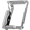 Tsophreniq Gabbia per fotocamera in lega di alluminio Single Live Broadcast Expansion Camera Frame Metal Cage per ZV-E10 II Quick Switching