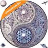 UNIDRAGON Puzzle Originali di Legno - Mandala Oppositi Superiori, 700 pezzi, 45 x 45 cm, Bellissimo Pacchetto Regalo, Forma Unica Miglior Regalo per Adulti e Bambini, Yin-Yang