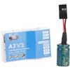 Jadeshay RC Flight Controller, F50A 3 assi Gyro A3 V2 Flight Controller Stabilizzatore Sistema con Quattro Modalità di Volo per RC Ala Fissa Aereo Appassiti