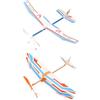 Generico Aereo Aliante Volante, Facile Da Installare, 40x50x5 Cm, Kit Aeroplano Tradizionale In Legno Di Balsa, Aliante Volante Alimentato Da Elastico, Educativo E Divertente, Per Adulti Studenti Sport All'Ari