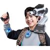 THUCHENYUC Fantastico Blaster Induttivo for Tracciamento Del Braccio Robotico, Blaster In Schiuma for Braccio Meccanico Con Tracciamento Intelligente Giocattolo Montato Sulla Spalla(Blue Water Bullet)