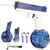 LWMTT Pistola ad Acqua Elettrica per Bambini e Adulti,Pistole Giocattolo ad Acqua con 2 serbatoi d'acqua,Electric Water Gun Automatica Ricaricabile Water Blaster per Estate Giardino Piscina Spiaggia