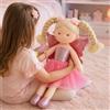 Sweety Toys 11841 - Bambola di Peluche da Principessa, 60 cm, Colore: Rosa