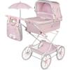 DE CUEVAS TOYS Carrozzina per bambole Sophie pieghevole con ombrellino DeCuevas 82075