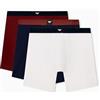 Emporio Armani Men's Essential LOGOLABEL 3-Pack Boxer White M