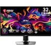 MSI MPG 322UR QD-OLED X24 32" Monitor UHD 4K (3840 × 2160), pannello QD-OLED Tandem, 240 Hz, 0,03 ms, DarkArmor Film, Uniform Luminance, AI Care Sensor, HDMI 2.1, DisplayPort 2.1a, USB-C 98W PD, suppo