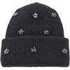 QUEEN HELENA Cappello Invernale Caldo Berretto Morbido con Strass Zuccotto Donna CP06 (IT, Testo, Taglia Unica, Camel)