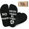 BONANGEL Calze Uomo Divertenti Calzini Fantasia 39-46 Cotone Antiscivolo Calcio Compleanno Regalo Per Papà Nonno Fidanzato