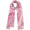 QUEEN HELENA Sciarpa Fantasia Colorata Girocollo Casual Donna SC22-16 (Rosa)