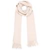 QUEEN HELENA Sciarpe con Frange SC03 (Crema)
