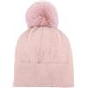QUEEN HELENA Cappello PON PON Invernale Caldo Cappellino Morbido Zuccotto Semplice Berretto Donna P04 (IT, Testo, Taglia Unica, Rosa)
