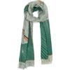 QUEEN HELENA Sciarpa Invernale Calda Scialle Girocollo Fantasia Casual Donna SC22-5 (Blu, Taglia Unica)