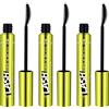 Essence Cosmetics Essence LASH LIKE A BOSS INSTANT LIFT & CURL MASCARA, nero, duraturo, oscillazione, risultato immediato, vegano, senza particelle di microplastica, senza profumo, senza alcool, confezione da 3 (3 x
