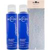 FEI FAN SET: 2x Cera Mousse Attivaricci Anti-Crespo CONTROL CURLY, Controllo e Definizione Per Capelli Ricci e Ondulati 150ml + Fascia Per Capelli (Colori Assortiti)